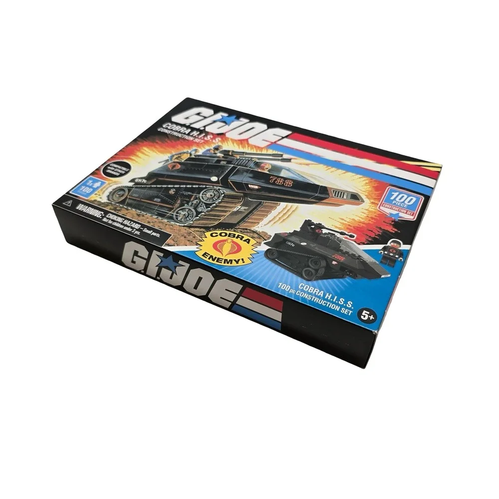 G.I. Joe Cobra H.I.S.S. Tank Construction Set 100pc Compatible Building‎ Set